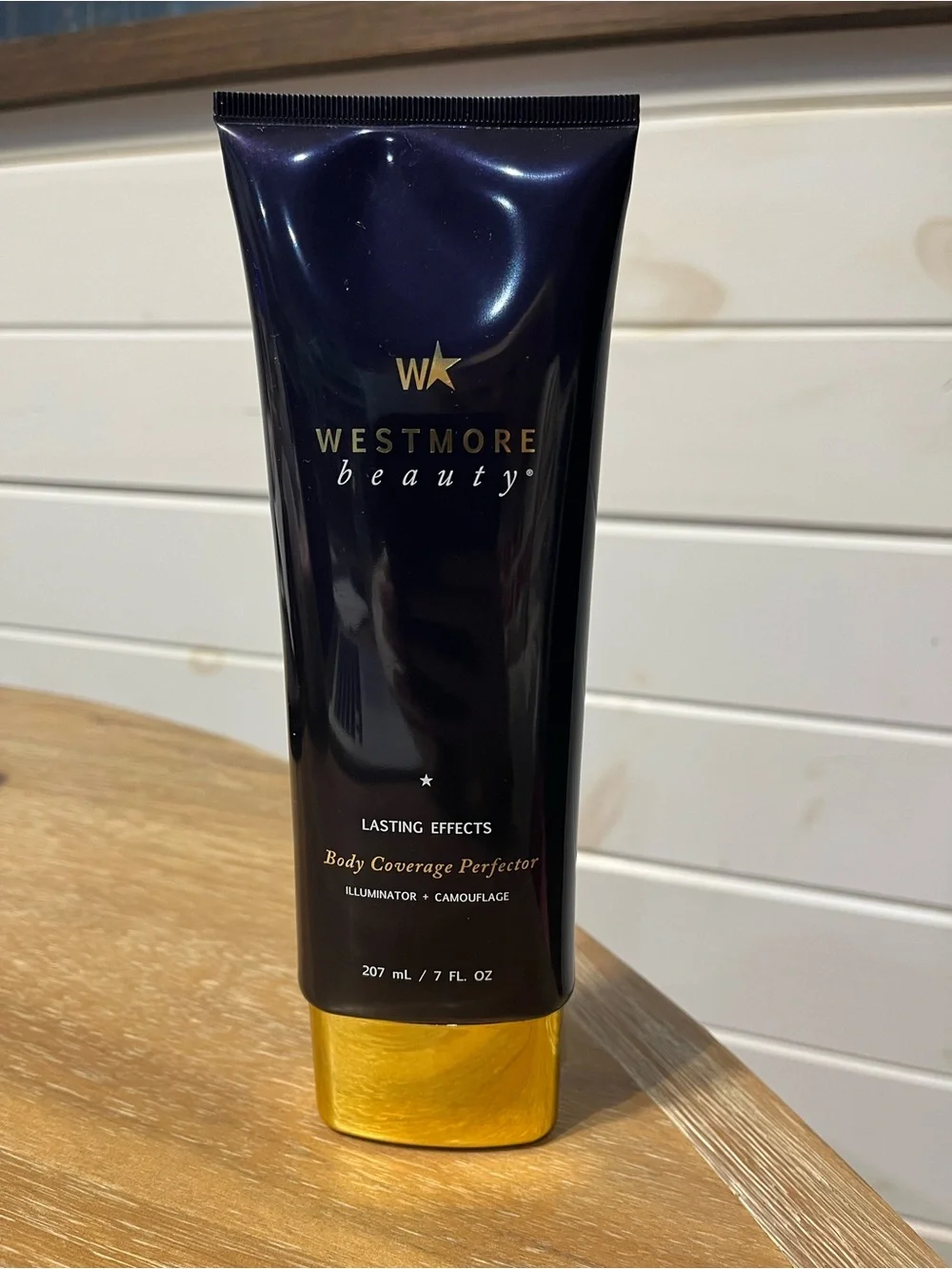 7oz! Westmore Beauty Body Coverage Perfector Waterproof Leg & Body Makeup/Bronze